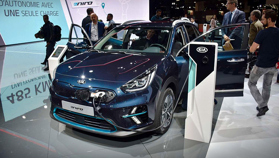 9- دومین خودرو برقی کیا: e-Niro مدل 2019