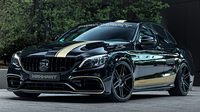 معرفی مرسدس AMG C63 با تیونینگ منهارت