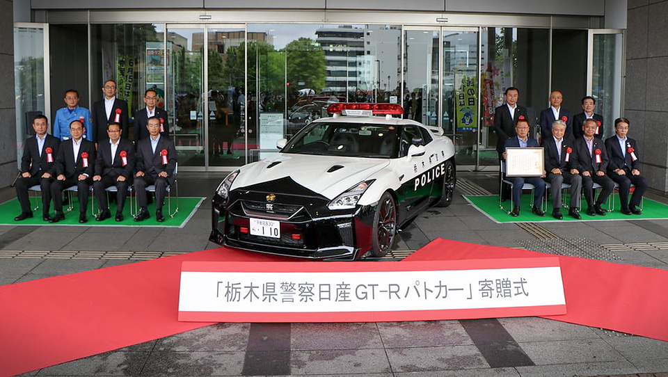 9 - نیسان GT-R اداره پلیس توچیگی