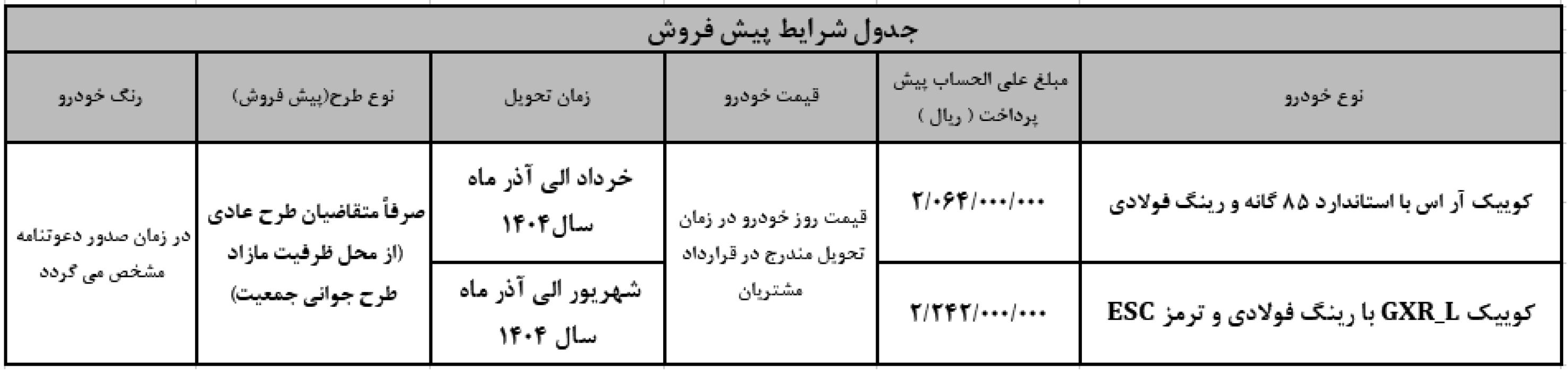 ثبت نام سایپا کوییک