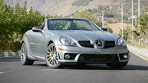 تست و بررسی مرسدس‌ بنز SLK55 AMG