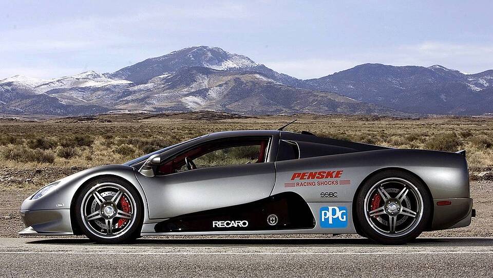 SSC Ultimate Aero - 412 کیلومتر بر ساعت