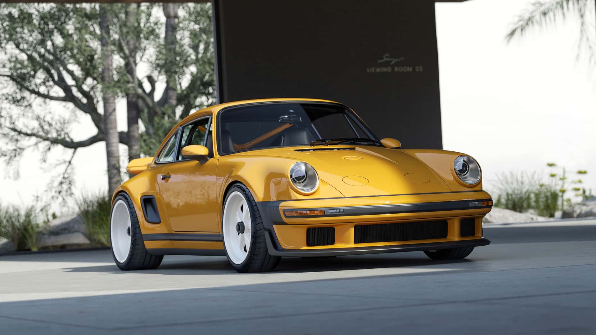 بازسازی جذاب پورشه 911 توسط سینگر منبع سایت باما