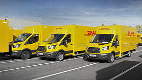 ون‌های برقی فورد در خدمت DHL